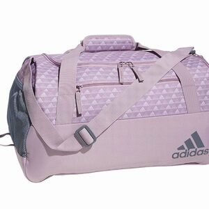NEW WITHOUT TAGS Adidas Squad 5 Duffel Bag Gym Bag Pink Light Purple
